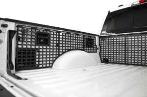 Ford F-150 Bed Side Molle Panels - Driver Front - Addictive Desert Designs - Hammer Black - `21-`25